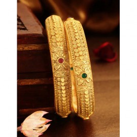Ladies Gold Bangles